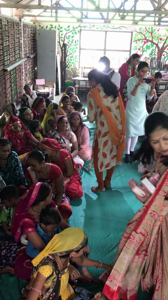 Distribution of Sanitary Pads - Fellow India