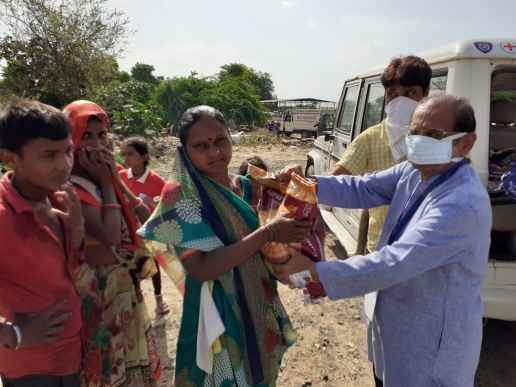 Kit Distribution at Bhagwat