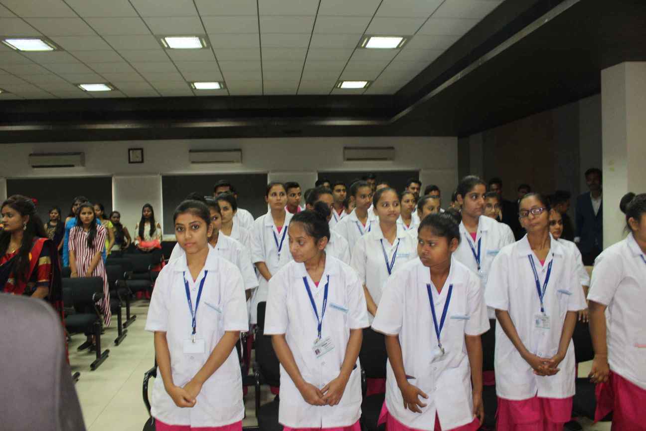 Medilink Institute of Nursing science - Lamp Lightning and Oath Taking Ceremony